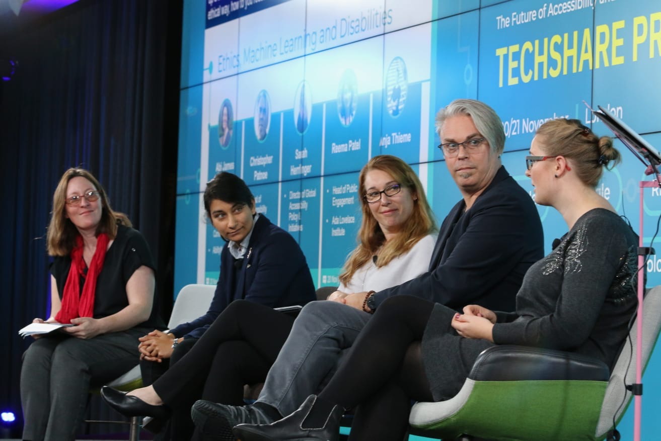 Ethics, Machine Learning and Disabilities panel at TechShare Pro 2019