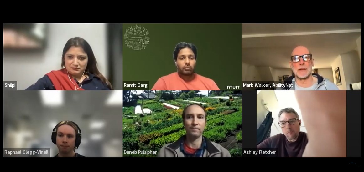 A screenshot in Zoom of the guests and hosts at the January 2023 Network and Learn event