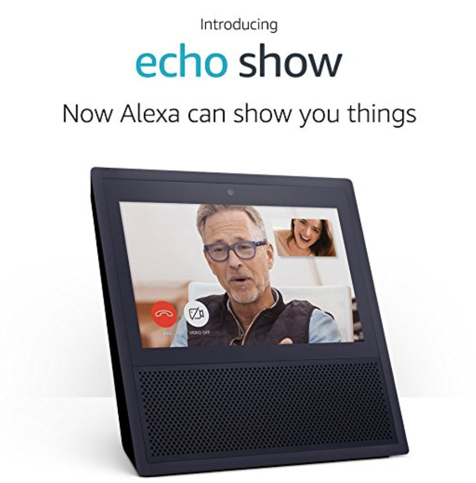 Amazon Echo Show includes a screen