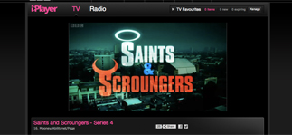screen grab from saints and sinners on iPlayer