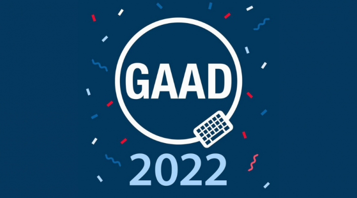 GAAD 2022 logo